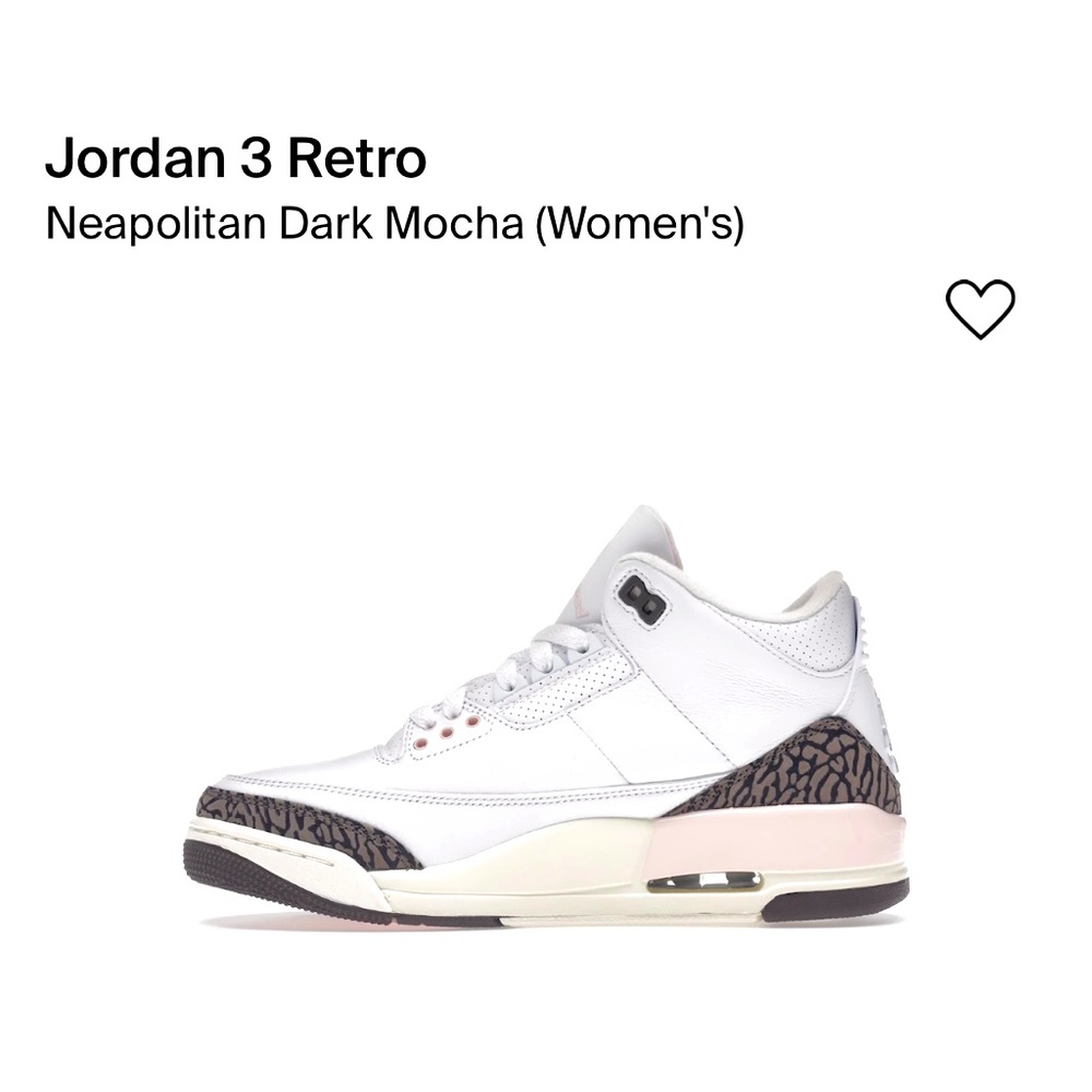 Jordan 3 retro Neopolitan